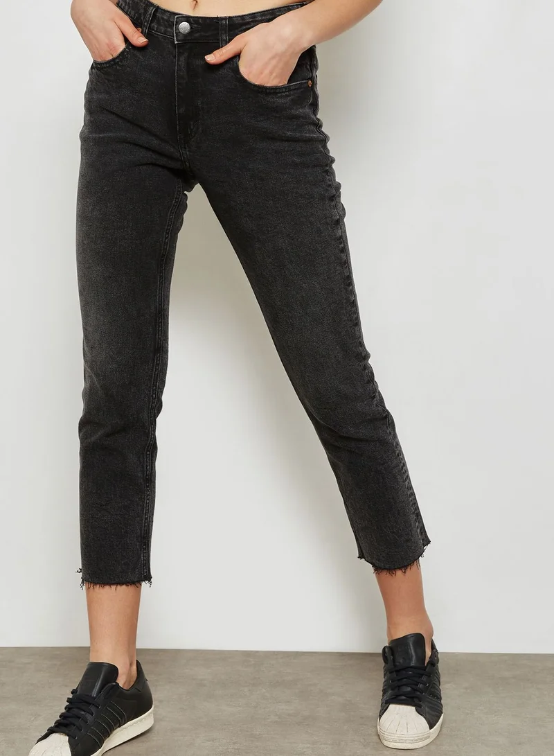 Cheap Monday Revive Ankle Grazer Straight Jeans