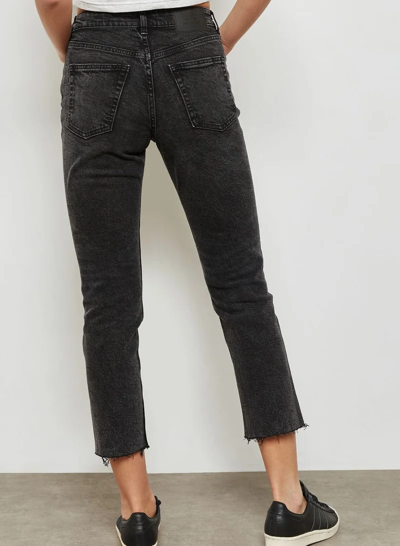 Cheap Monday Revive Ankle Grazer Straight Jeans