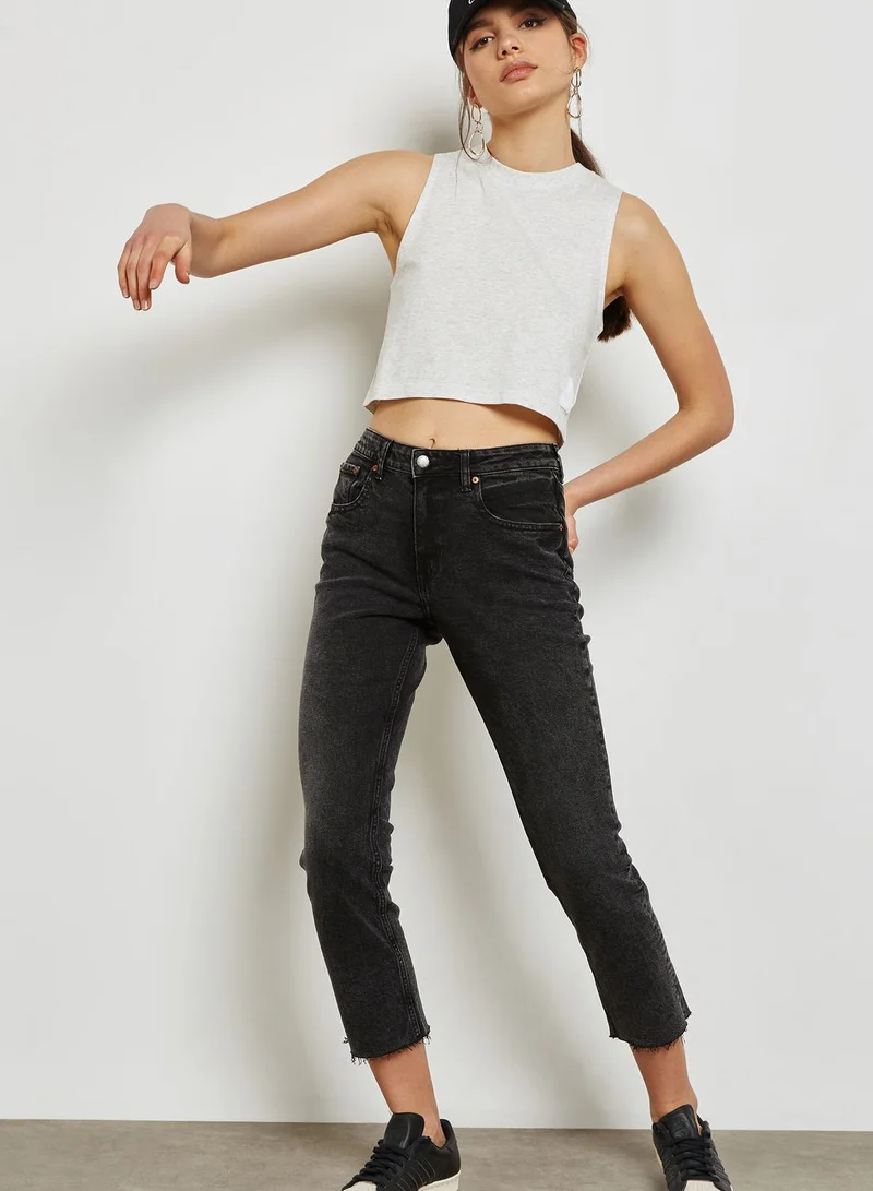 Cheap Monday Revive Ankle Grazer Straight Jeans