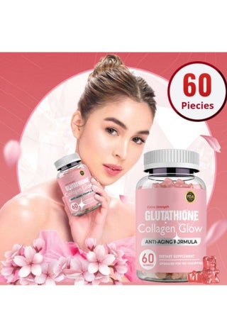 Collagen Glutathione Collagen Gummies, Glutathione Collagen Glow Gummies  For Dark Spot, Korea Glutathione Gummies For Women, Glutathione Collagen  Glow Anti Aging | Best Price KSA | Riyadh, Jeddah