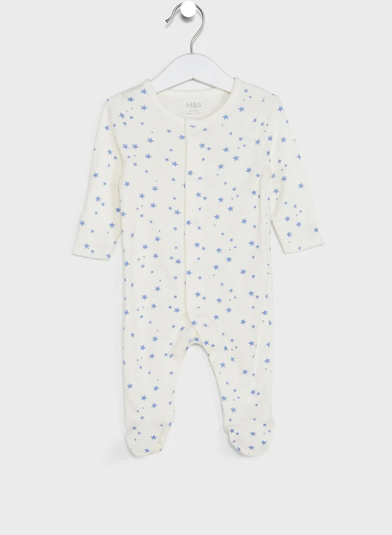 Marks & Spencer Infant 3 Pack Assorted Onesies