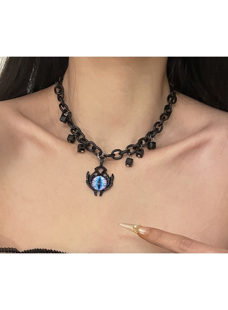 LATEEN Men And Women Titanium Steel Necklace Silver Trendy Collarbone Chain Rugged Hip Pop Style Accessory With Birthday Eid Gift Hypoallergenic & Durable Fashion Jewelry - Image 2