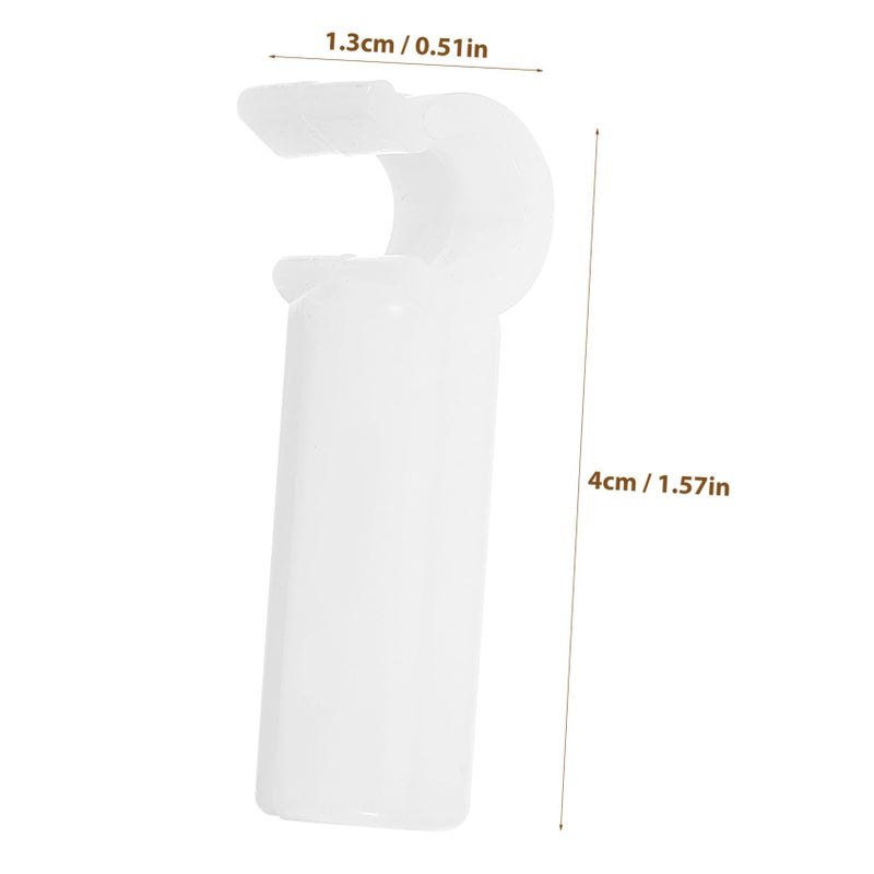 4Pcs White Plastic Mosquito Net Holder Clips For Easy Installation Compatible With Various Nets - Image 3