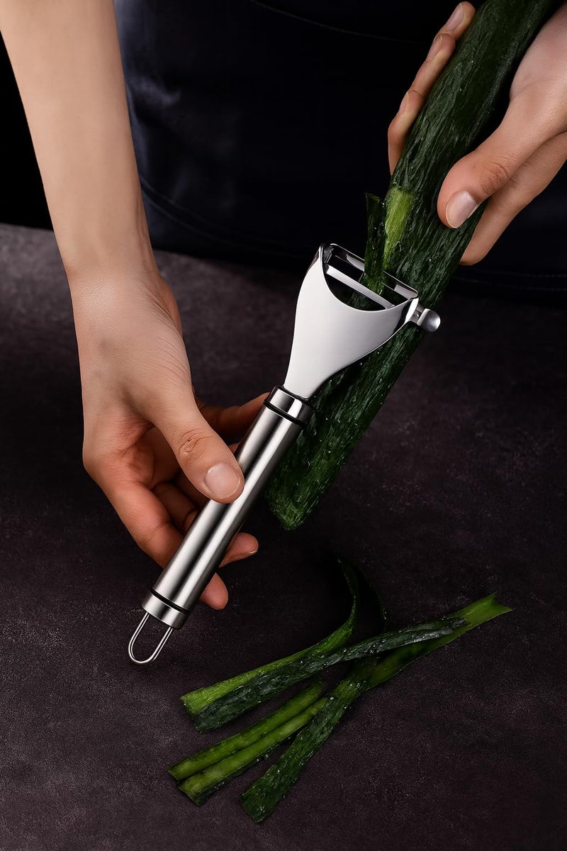 Top Chef Classic Y Peeler – Ultra-Smooth, Fast Peeling | Sharp Stainless Steel Blade for Easy Kitchen Prep - Image 2