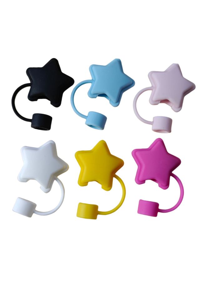 Star Food Grade Silicone Straw Cap Fitting Stanley Stanley 10mm8mm Dust-proof Straw Sleeve-Color:Rose Red-Specifications:10mm  - Image 2
