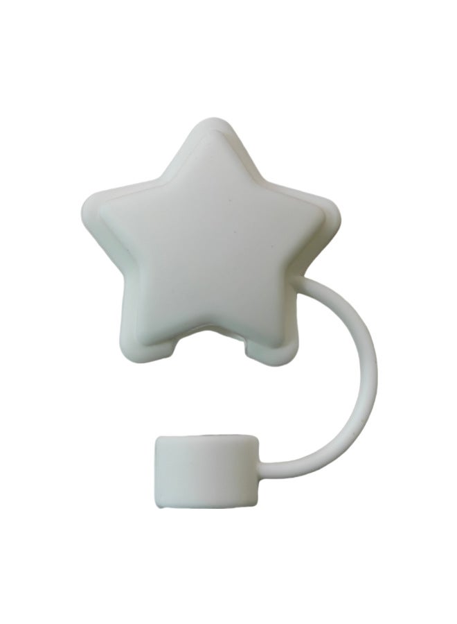 Star Food Grade Silicone Straw Cap Fitting Stanley Stanley 10mm8mm Dust-proof Straw Sleeve-Color:Rose Red-Specifications:10mm  - Image 4
