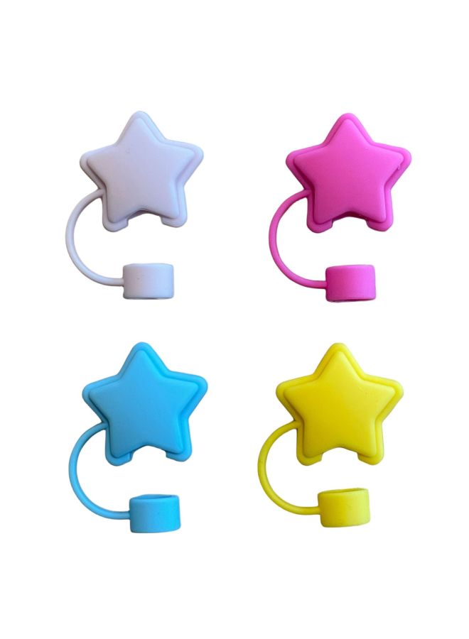 Star Food Grade Silicone Straw Cap Fitting Stanley Stanley 10mm8mm Dust-proof Straw Sleeve-Color:Rose Red-Specifications:10mm  - Image 5