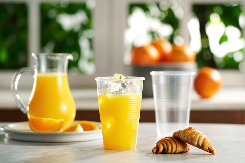 Munfix 250 Pack 12 Oz Clear Plastic Cups  Disposable Drinking Cups  Plastic Party Cups  Transparent Plastic Cups Bulk for Birthday Parties  Picnics  Ceremonies  and All Events - Image 3