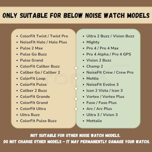 SKYCELL USB Magnetic Charging Cable Compatible for Noise ColorFit Pro 4 / Pro 4 Alpha/Pro 4 Max/Pulse 2 Max/ColorFit Pulse/Pulse Grand/Pulse 3 / ColorFit Ultra/Ultra 3 / Pulse Go Buzz Smartwatches - Image 2