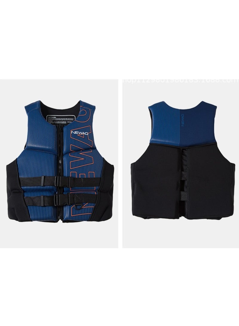 Generic Swim Jacket - Neoprene Life Jacket, Buoyancy Aid Swim Vest with Adjustable Safety Strap for Snorkeling Swimming Kayaking, Water Sports Safety Vest - Image 4