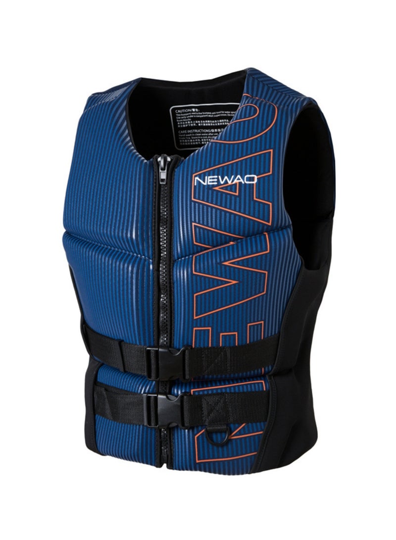 Generic Swim Jacket - Neoprene Life Jacket, Buoyancy Aid Swim Vest with Adjustable Safety Strap for Snorkeling Swimming Kayaking, Water Sports Safety Vest - Image 1