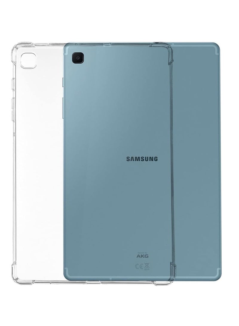 حافظة TPU ناعمة لجهاز سامسونج جالاكسي تاب S6 لايت 2020-2022 SM P613 P619، P610 P615 غطاء خلفي شفاف لجهاز جالاكسي تاب S6 لايت 10.4 بوصة (شفاف)  - Image 1