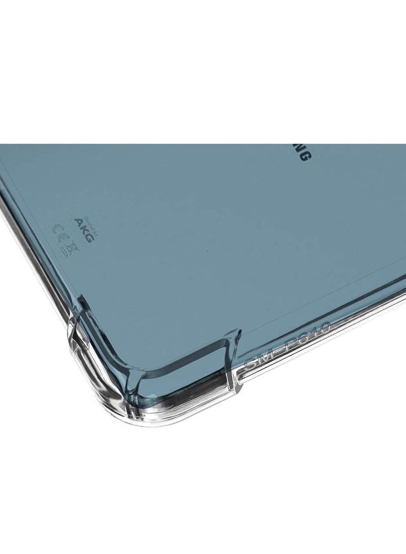 حافظة TPU ناعمة لجهاز سامسونج جالاكسي تاب S6 لايت 2020-2022 SM P613 P619، P610 P615 غطاء خلفي شفاف لجهاز جالاكسي تاب S6 لايت 10.4 بوصة (شفاف)  - Image 2
