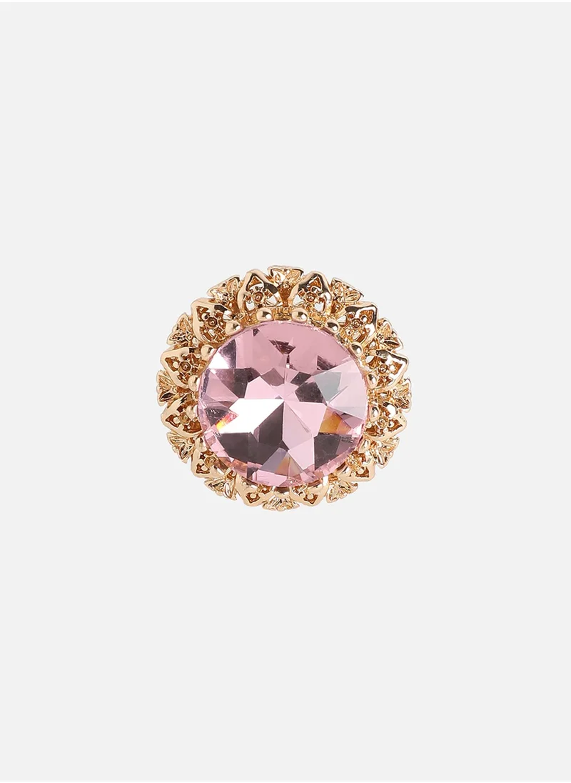 SOHI Pastel Opulence Statement Ring