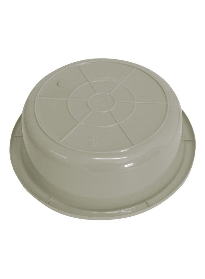 Kuber Industries Multiuses Unbreakable Plastic Knead Dough Basket/Basin Bowl for Home & Kitchen 6 LTR (Grey) - Image 4