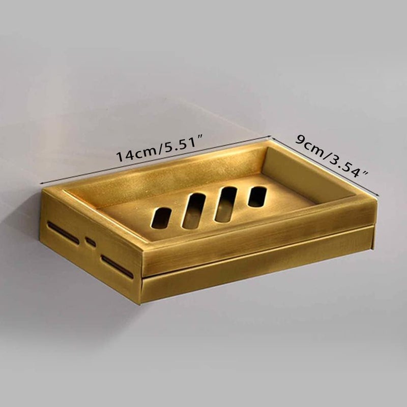 Shower Soap Basket Bracket Box Bathroom Holder Dish Storage Plate Tray Sink Bath Supplies Gadget Drain Rust Proof Soap Dish Kitchen Sink Bathroom Shower Wall Mount Holder Lid Cup - Image 3