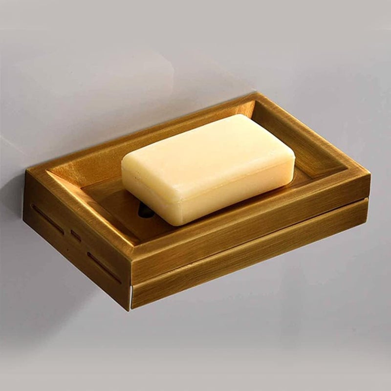 Shower Soap Basket Bracket Box Bathroom Holder Dish Storage Plate Tray Sink Bath Supplies Gadget Drain Rust Proof Soap Dish Kitchen Sink Bathroom Shower Wall Mount Holder Lid Cup - Image 4