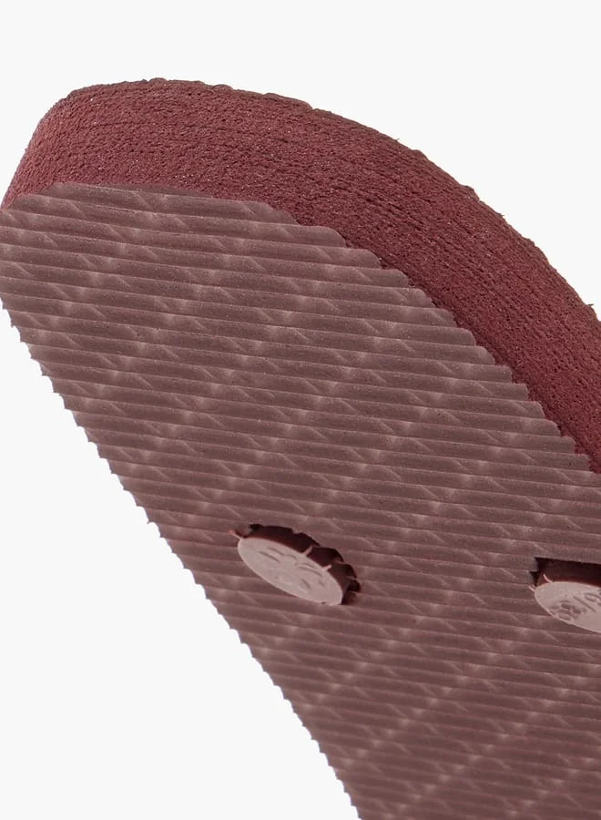 Flora Bella By Shoexpress Women Monogram Detail Flip Flops
