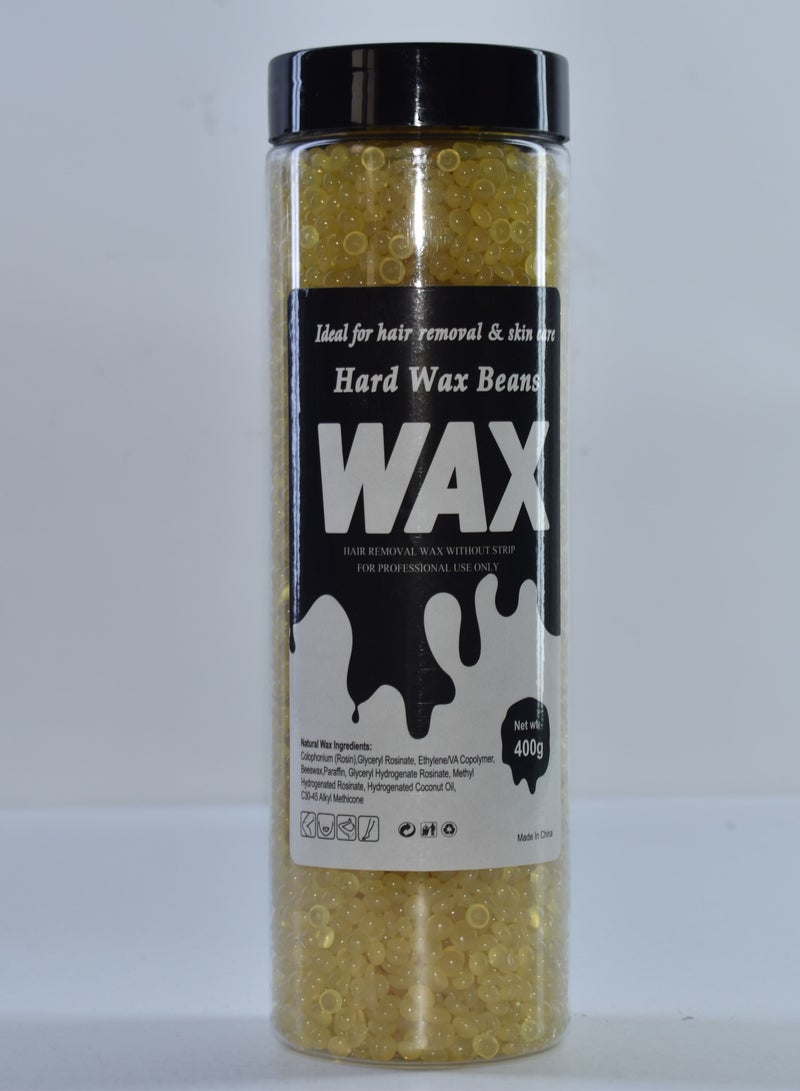 واكس حبيبات شمع لإزالة الشعر لون عسل 400 جرام - Image 1