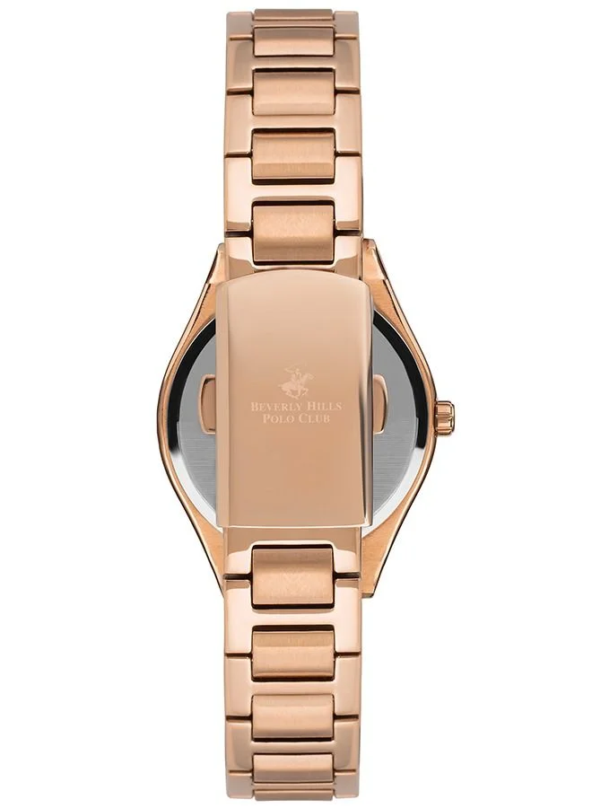 BEVERLY HILLS POLO CLUB BEVERLY HILLS POLO CLUB Women's Analog L.R.Gold Mop Dial Watch - BP3229X.410