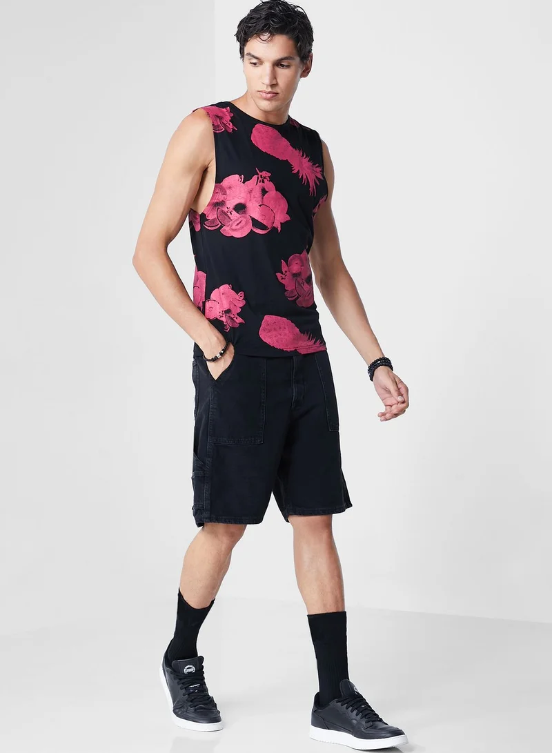 Koovs Koovs Resort Print Vest