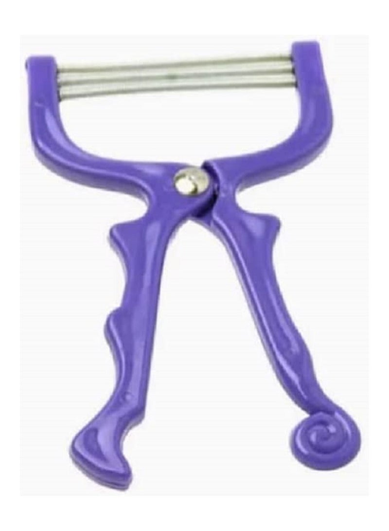 AMM Facial Hair Remover Stick Threading Epilator  Manual Face Hair Removal Tool Purple - Image 1