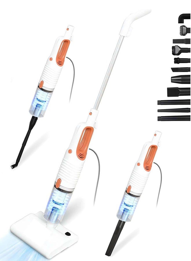general Vacuum Cleaner 8 in 1 Corded Stick Wet & Dry Vacuum Cleaner 14KPa Powerful Suction with 400W Motor, 5M Long Cord Light Weight Electric Vacuum Cleaner for Home Hard Floor & Carpet with Strong Mites Removal Machine - Image 1