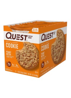 Quest Quest Nutrition Peanut Butter Protein Cookie, High Protein, Low Carb, 12 Count  - Image 3