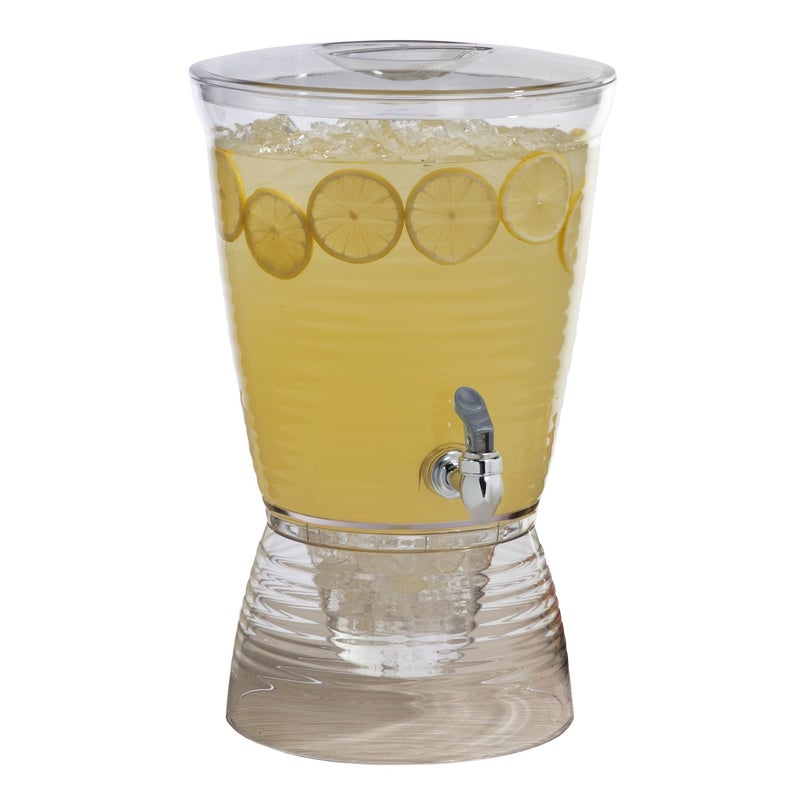CreativeWare Bark Beverage Dispenser 25 Gallon Clear Pack of 1