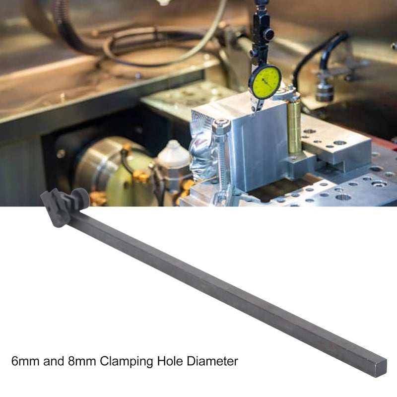 حامل مؤشر الاختبار الدائري من سبائك الألومنيوم مع قضيب قابل للدوران ومشبك، ارتفاع 300 مم، أداة قياس دقيقة - Image 3