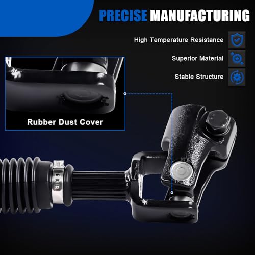 VORGENS 425-289 Steering Shaft Lower Intermediate, Steering Column Shaft Compatible with Jeep Wrangler 2007-2019 Wrangler JK 2018 - Image 4
