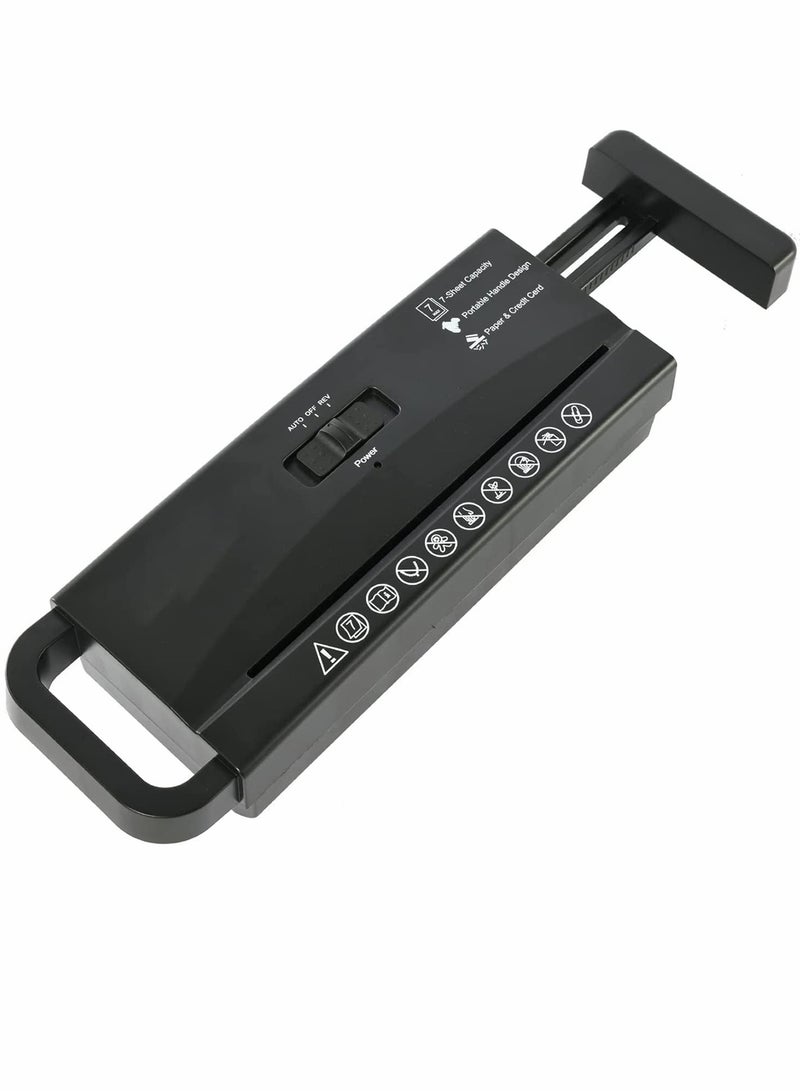 Portable Paper Shredder with Extendable Arm for Easy Use - Image 1