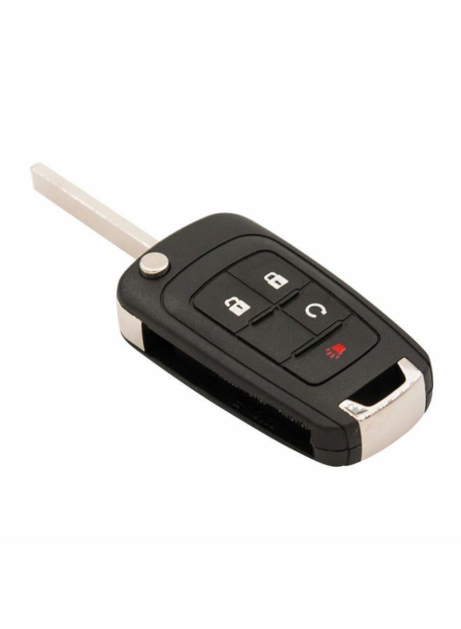 Keyless2Go Replacement Keyless Remote 4 Button Flip Car Key Fob For OHT01060512 - Image 2