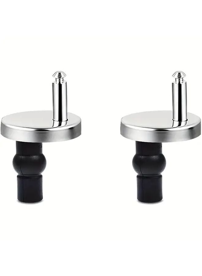 قطعتان مجموعة مفصلات مقعد المرحاض المتينة آلية الإطلاق السريع سهلة التركيب - Image 1