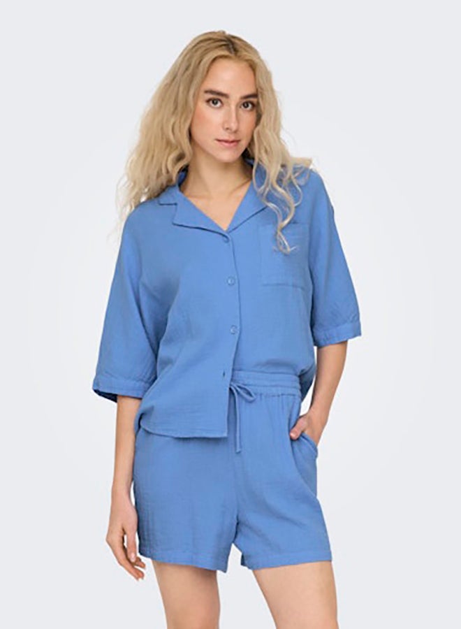 ONLY ONLY Womens Thyra Shortsleeve Shirt Woven  - Image 2