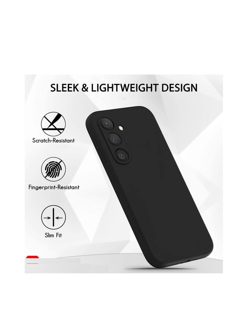 general Case Compatible with Samsung Galaxy A25 5G case, Ultra Slim Shockproof Silicone Phone Case with CAMERA Protection Cover Compatible with Galaxy A25 5G Protective Case Black - Image 2
