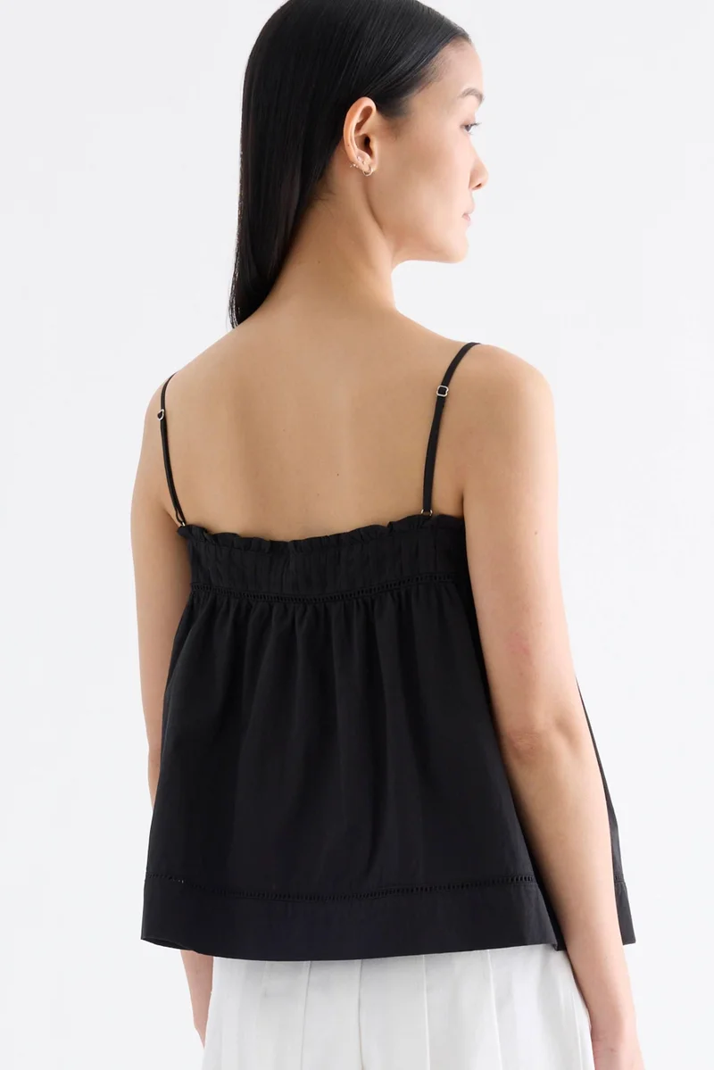 The Editor's Market Heidi Pin Tuck Empire Top