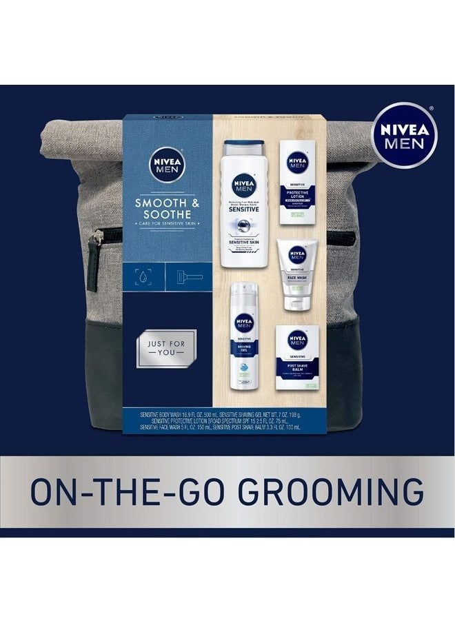 NIVEA MEN - NIVEA Men Dapper Duffel Gift Set - 5 Piece Collection Of On-The-Go Grooming Needs with Travel Bag Included - Image 1