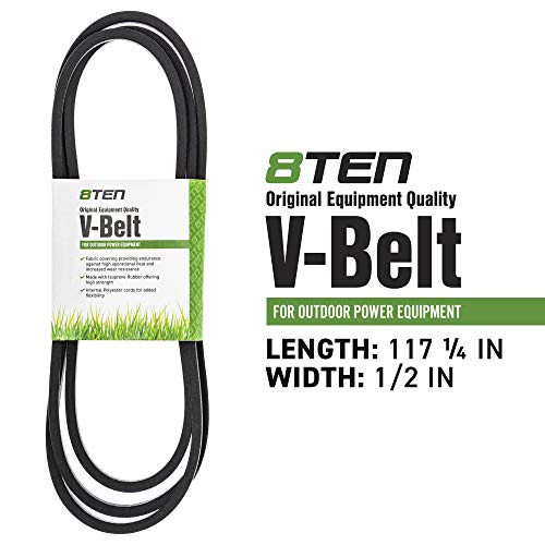 8TEN Deck Belt for Toro 42 inch Time Cutter Z Z420 17-42Z 16-42Z Z530 Zero Turn Mower 106-2173 - Image 2