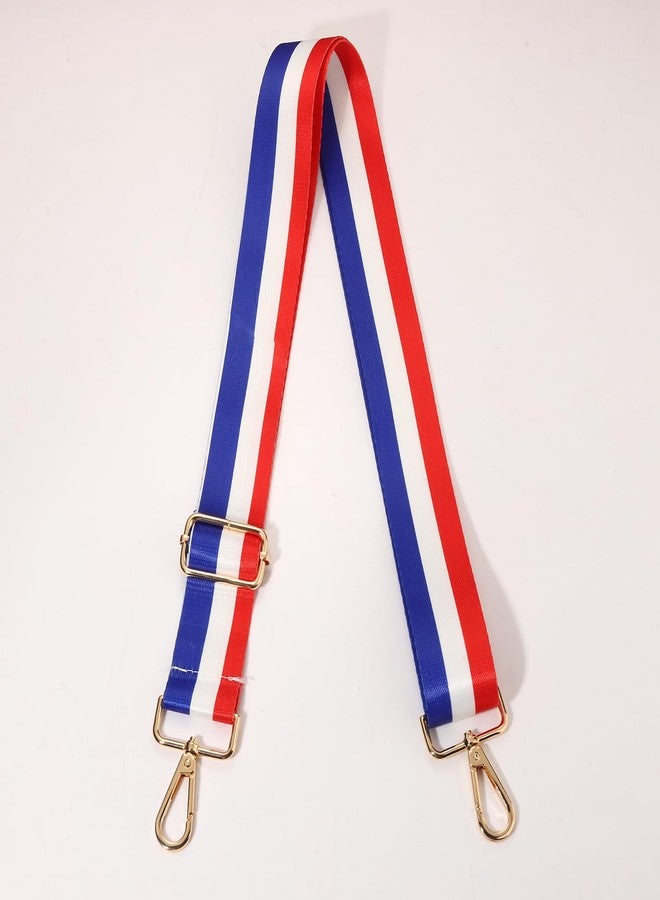 سيالكسهيني حزام حقيبة يد بديل من CEALXHENY USA باللون الأحمر والأبيض والأزرق، حزام حقيبة كروسبودي مزين بنجوم، أحزمة حقائب كتف، إكسسوارات وملابس خاصة بيوم الاستقلال (النمط F) - Image 4