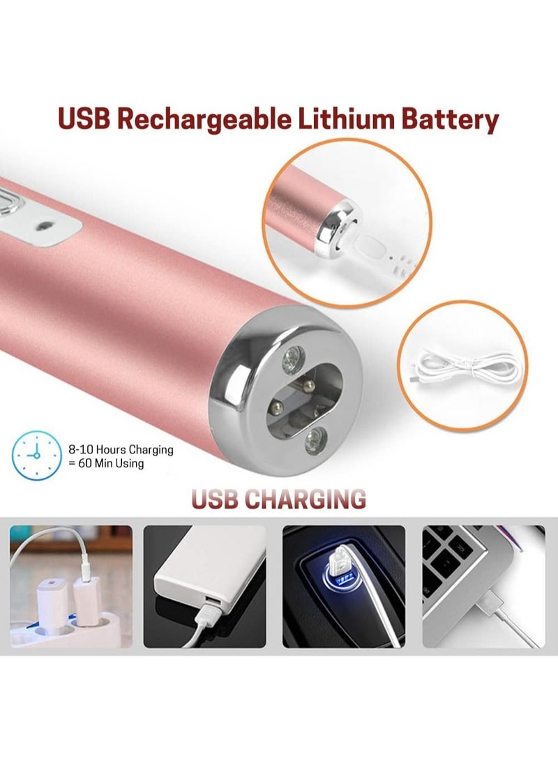 حلاقات كهربائية للنساء، 4-في-1 إزالة شعر الوجه، حلاقة الوجه إبرو trimmer بيكيني العصب trimmer المحمولة السيدات النساء حلاقات - Image 2