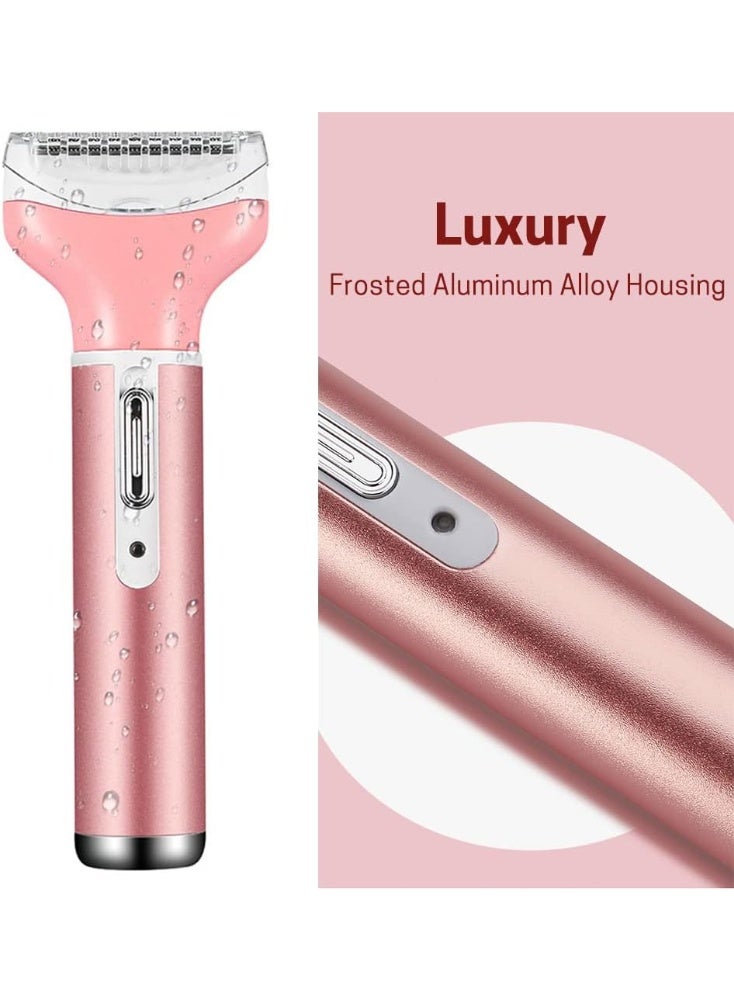 حلاقات كهربائية للنساء، 4-في-1 إزالة شعر الوجه، حلاقة الوجه إبرو trimmer بيكيني العصب trimmer المحمولة السيدات النساء حلاقات - Image 4