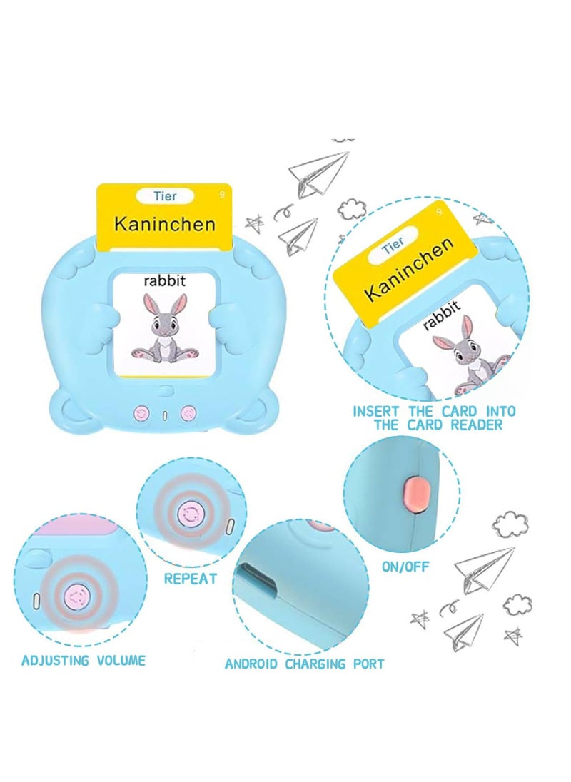 Talking Flash Card Educational Card  Toy with 112 Educational Cards  - Image 3