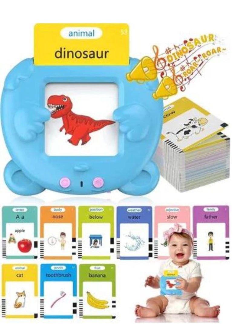 Talking Flash Card Educational Card  Toy with 112 Educational Cards  - Image 2