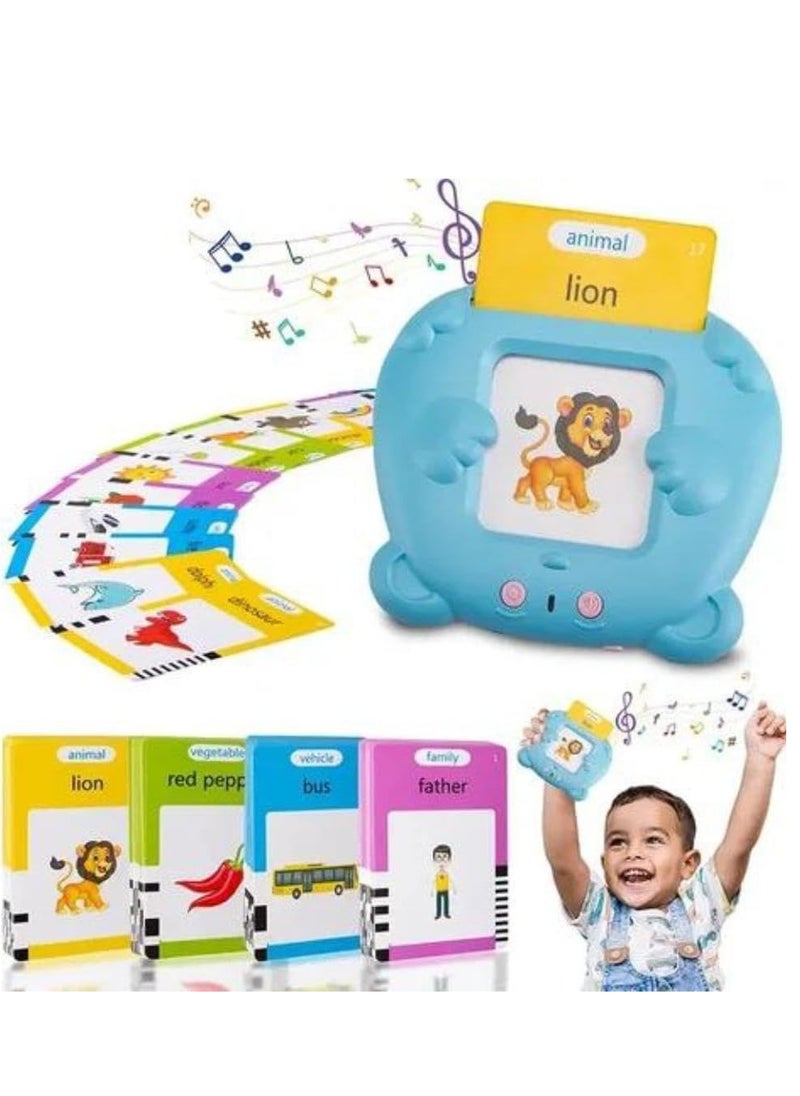 Talking Flash Card Educational Card  Toy with 112 Educational Cards  - Image 1