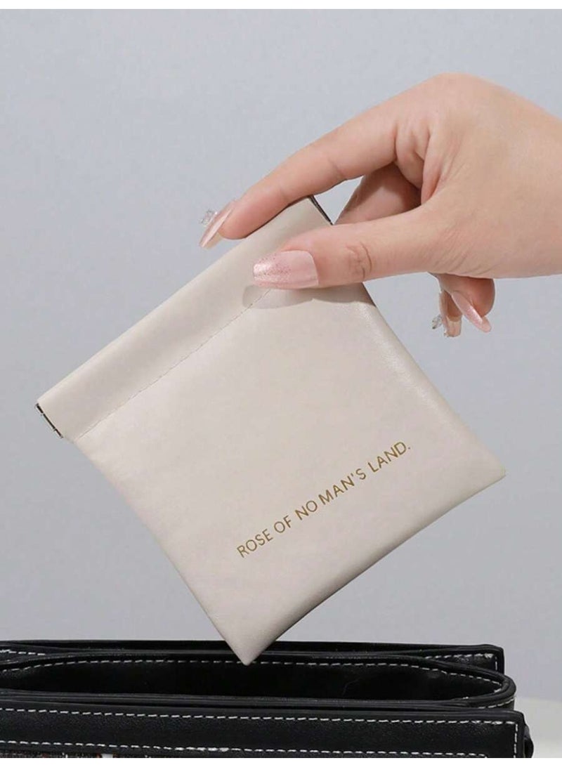 Generic 1pc Luxury PU Leather Makeup Bag, Candy Makeup Bag, Handbag, Portable Toiletry Bag, Travel Cosmetic Bag Makeup Travel Toiletry Storage Necessities Gift Storage Zipper Accessories Nails (Size 20.5*11.5*14CM) - Image 5