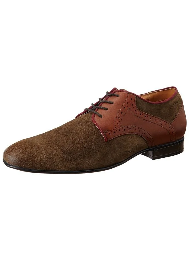 RUOSH Mens Oxford Derby Lace up Comfort Leather Work Office Formal Occasion Party Wear Premium Shoes