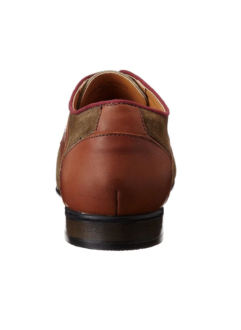 RUOSH Mens Oxford Derby Lace up Comfort Leather Work Office Formal Occasion Party Wear Premium Shoes