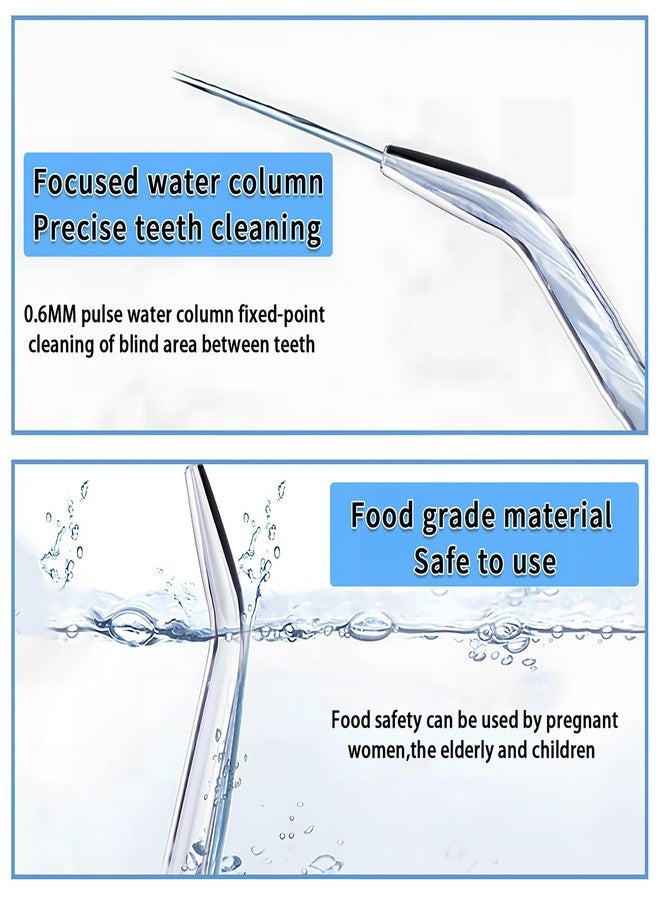 Qivorimith Replacement Heads for Waterpik Water Flosser,Replacement Tips for Waterpik(2 Classic Jet Tips - Image 4