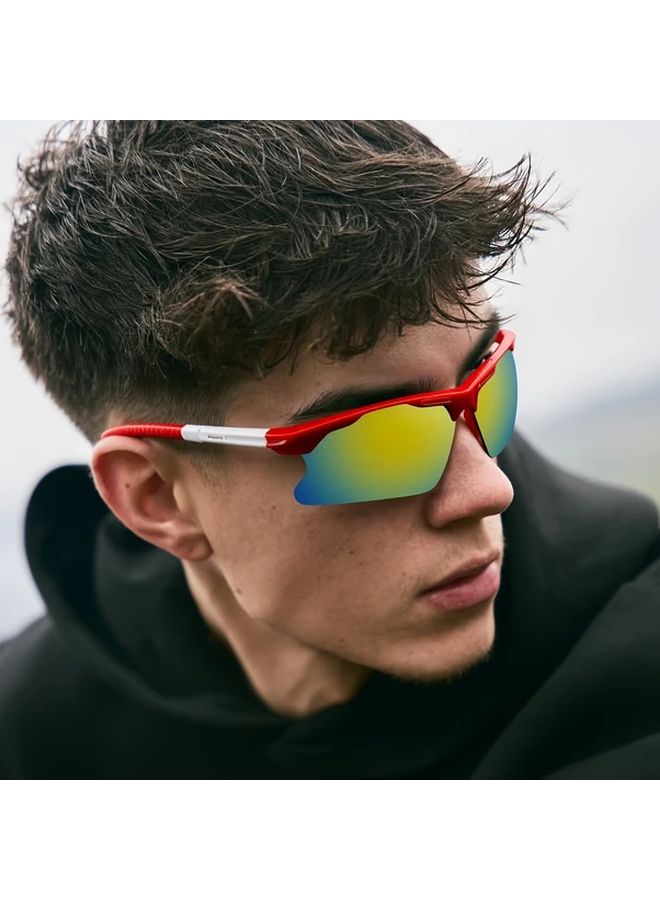 Green Frame Green Coating Non Prescription Eyewear For Men And Women Stylish Everyday Glasses - Image 2